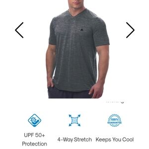 NEW Mens Cooling V Neck T